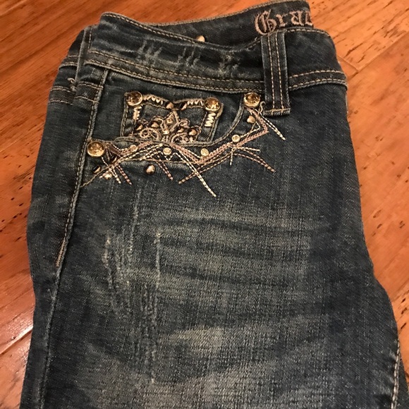 COPY - Grace in LA Skinny Jeans - Picture 2 of 2